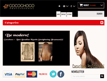 Tablet Screenshot of cocochoco.co.uk