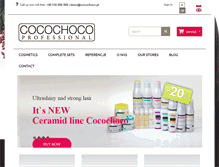 Tablet Screenshot of cocochoco.pl